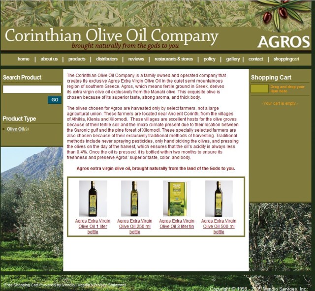 Corinthian Olive Oil Company