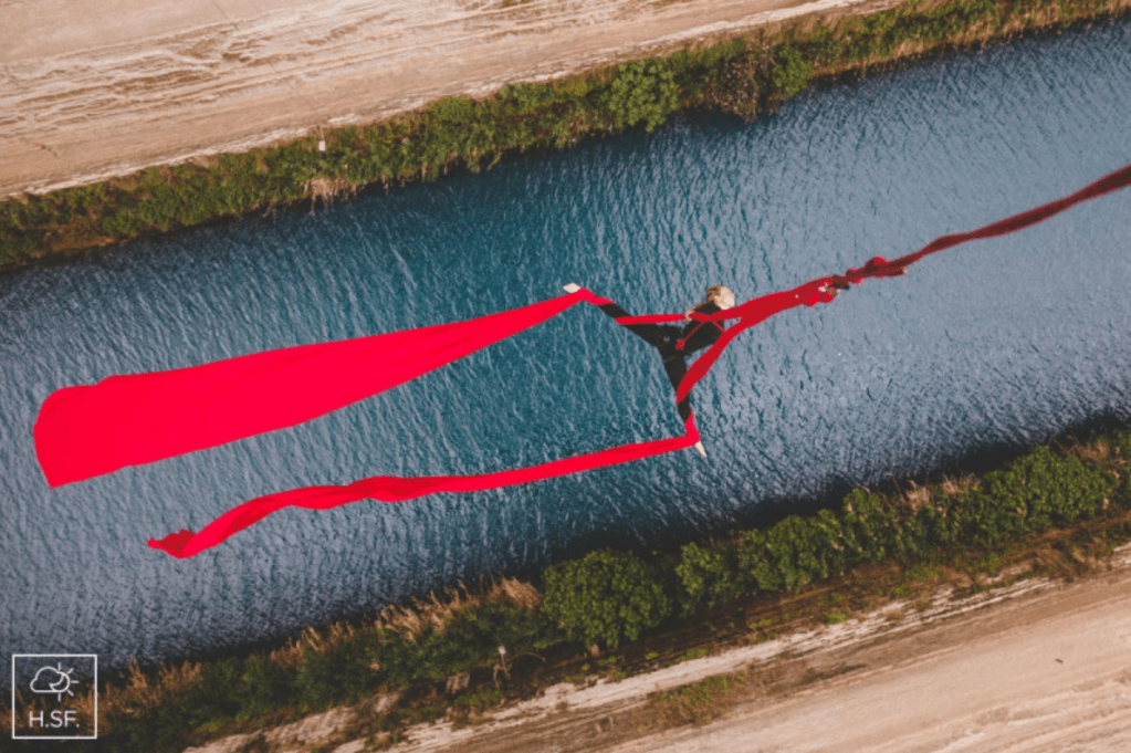 More Extreme Sports: Aerial Dancing over the Corinth&nbsp;Canal