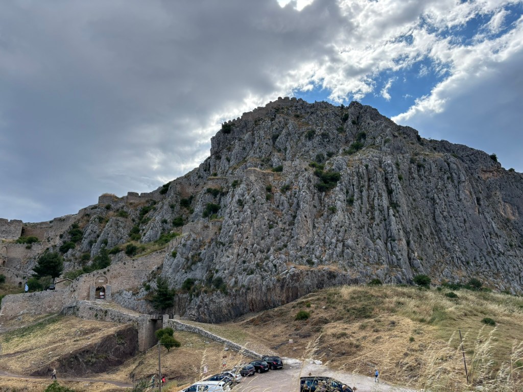 Photo of Acrocorinth in May 2026. Photo by David Pettegrew.